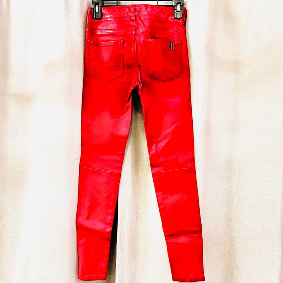 ✨NOTIFY✨Midrise Skinny Leather Pants - Picture 7 of 11